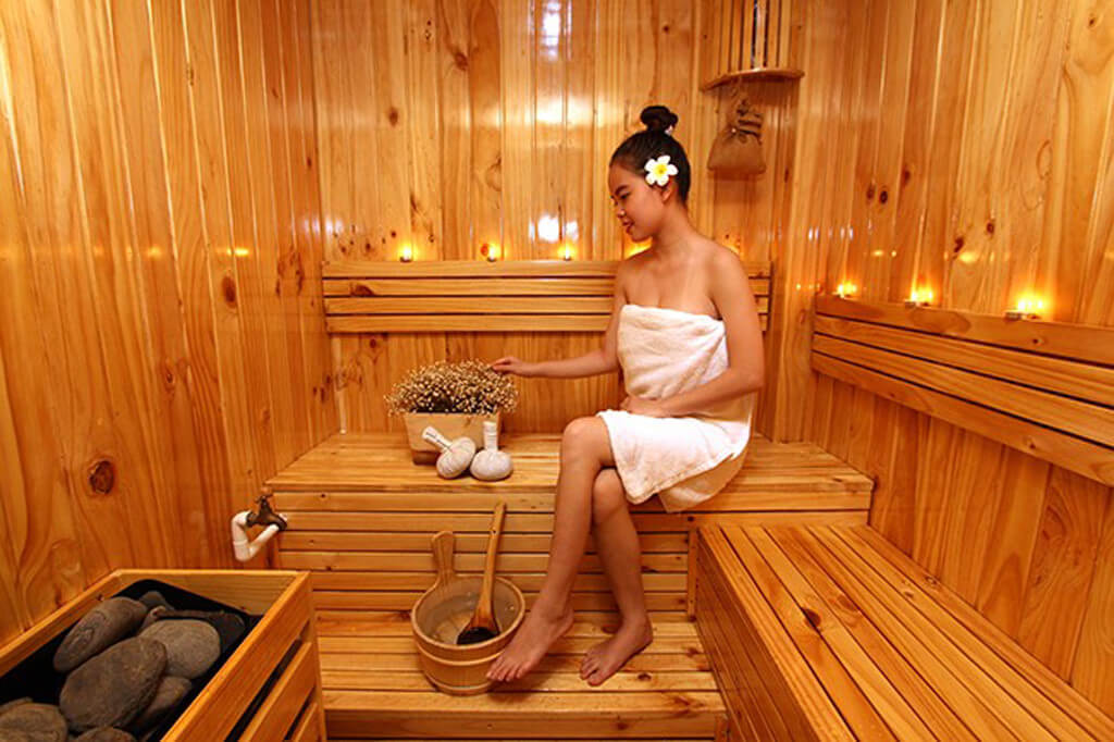 Những lợi ích của phòng xông hơi đối với người bị mụn
